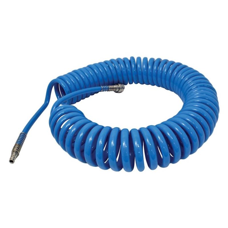 4304211 - Wąż spiralny PU 12 x 8 mm, uzbrojony, 15m