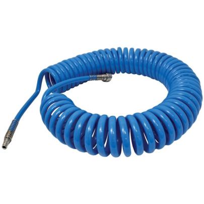 4304211 - Wąż spiralny PU 12 x 8 mm, uzbrojony, 15m