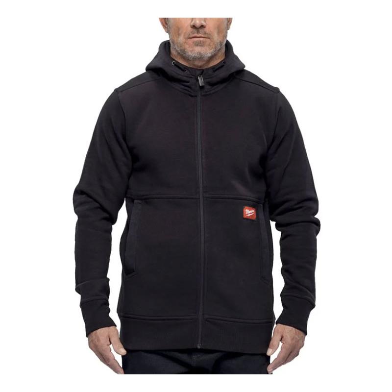 WHZ BL L - Bluza na suwak GRIDIRON™, czarna, rozmiar L, 4932499389