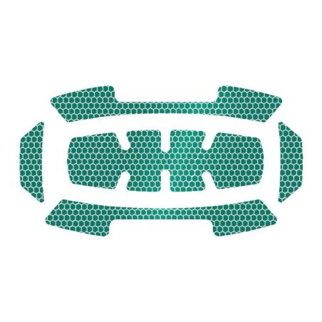 4932500167 - Naklejki odblaskowe zielone na hełm ochronny BOLT™ (5 szt.)