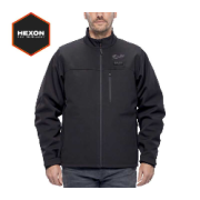 M12 HJBL6-0 (XXXL) - Kurtka podgrzewana męska HEXON, czarna, M12™ Li-ion 12 V, rozmiar XXXL, 4932493824