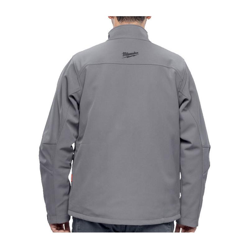 M12 HJGR6-0 (S) - Kurtka podgrzewana męska HEXON, szara, M12™ Li-ion 12 V, rozmiar S, 4932493825