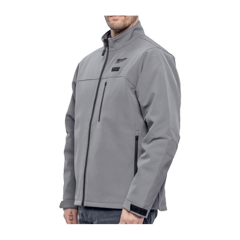 M12 HJGR6-0 (XL) - Kurtka podgrzewana męska HEXON, szara, M12™ Li-ion 12 V, rozmiar XL, 4932493828