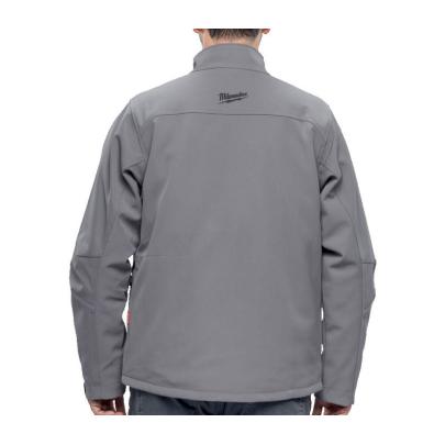 M12 HJGR6-0 (XXXL) - Kurtka podgrzewana męska HEXON, szara, M12™ Li-ion 12 V, rozmiar XXXL, 4932493830