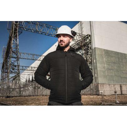 M12 HPJBL3-0 (S) - Kurtka podgrzewana męska pikowana HEXON, czarna, M12™ Li-ion 12 V, rozmiar S, 4932493837