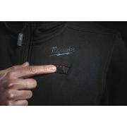 M12 HPVBL3-0 (L) - Kamizelka podgrzewana męska pikowana HEXON, czarna, M12™ Li-ion 12 V, rozmiar L, 4932493844