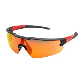 4932498548 - Okulary ochronne lustrzane odporne na zarysowania AF, czerwone