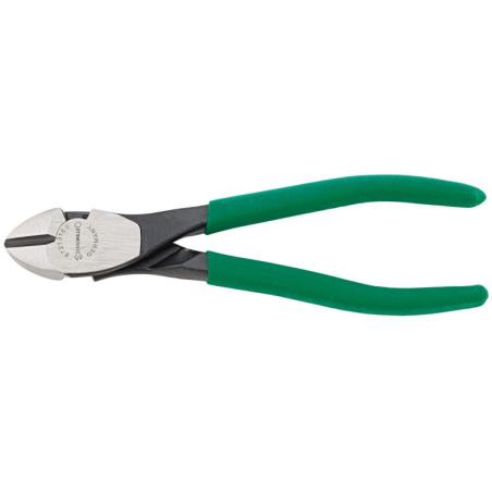 6721 3 160 - Szczypce tnące boczne, wzmocnione, szczęki polerowane, 160 mm