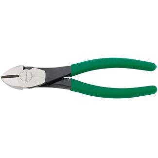 6721 3 180 - Szczypce tnące boczne, wzmocnione, szczęki polerowane, 180 mm