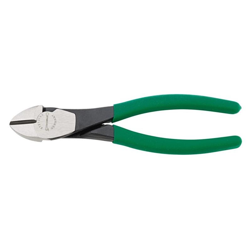 6721 3 180 - Szczypce tnące boczne, wzmocnione, szczęki polerowane, 180 mm