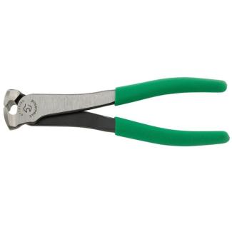 6770 3 160 - Szczypce tnące czołowe, wzmocnione, szczęki polerowane, 160 mm