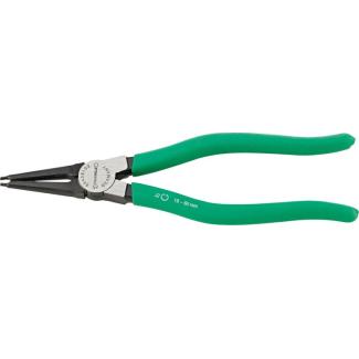 6543 6 100 - Szczypce do pierścieni osadczych wewnętrznych, proste, szczęki polerowane, 8 - 13 mm