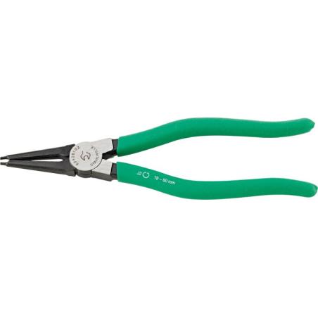 6543 6 102 - Szczypce do pierścieni osadczych wewnętrznych, proste, szczęki polerowane, 19 - 60 mm