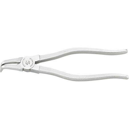 6544 4 101 - Szczypce do pierścieni osadczych wewnętrznych, odgięte 90°, szczęki chromowane, 8 - 13 mm