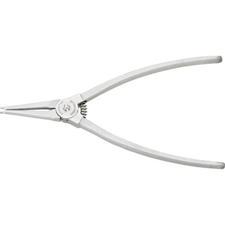 6545 4 101 - Szczypce do pierścieni osadczych zewnętrznych, proste, szczęki chromowane, 10 - 25 mm