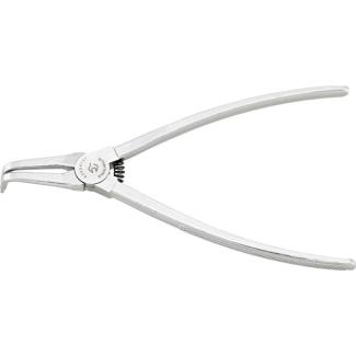 6546 4 141 - Szczypce do pierścieni osadczych zewnętrznych, odgięte 90°, szczęki chromowane, 85 - 140 mm