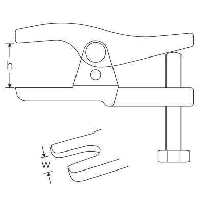 ➤ STAHLWILLE - 11701 - Uniwersalny ściągacz do przegubów kulowych, 12 - 50 mm, 71070001 ✔