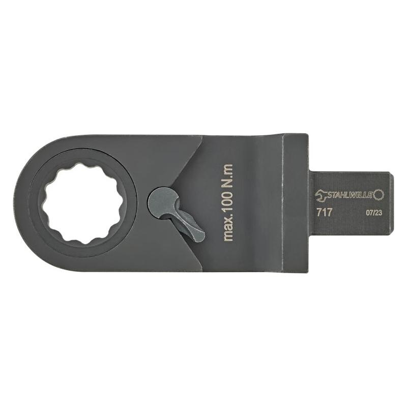 717/8 - Końcówka wtykowa oczkowa z grzechotką 9x12 mm, 8 mm, 58170108