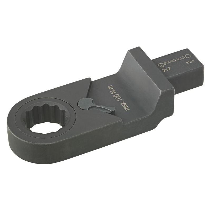 717/13 - Końcówka wtykowa oczkowa z grzechotką 9x12 mm, 13 mm, 58170113