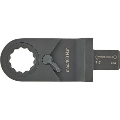 717/13 - Końcówka wtykowa oczkowa z grzechotką 9x12 mm, 13 mm, 58170113