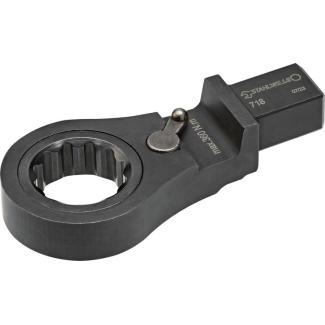 718/19 - Końcówka wtykowa oczkowa z grzechotką 14x18 mm, 19 mm, 58170219