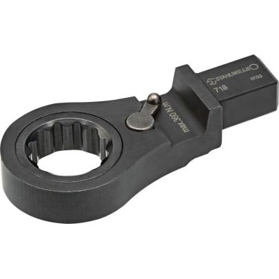 718/22 - Końcówka wtykowa oczkowa z grzechotką 14x18 mm, 22 mm, 58170222