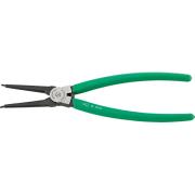 6545 6 100 - Szczypce do pierścieni osadczych zewnętrznych, proste, szczęki polerowane, 3 - 10 mm