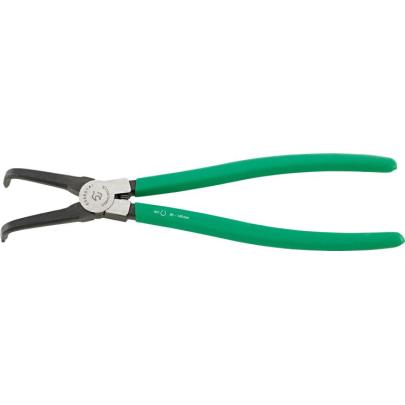 6546 6 141 - Szczypce do pierścieni osadczych zewnętrznych, odgięte 90°, szczęki polerowane, 85 - 140 mm