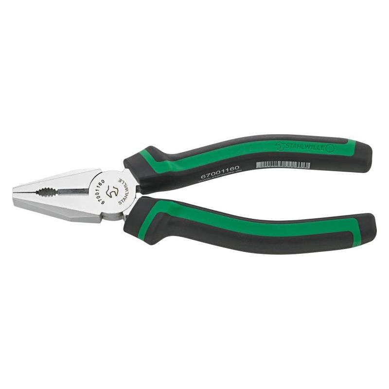 6700 1 160 - Szczypce uniwersalne, szczęki chromowane, 160 mm