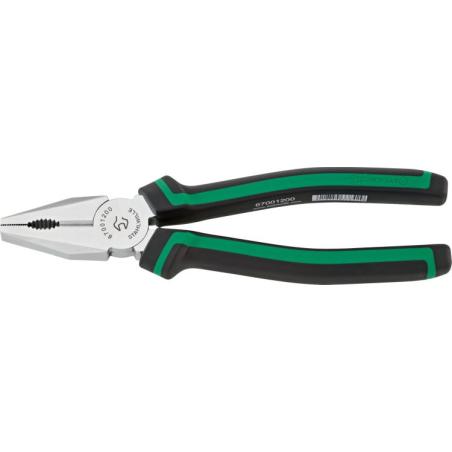 6700 1 200 - Szczypce uniwersalne, szczęki chromowane, 200 mm