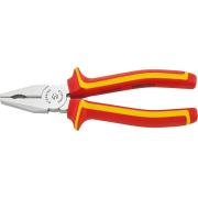 6700 4 180 VDE - Szczypce uniwersalne izolowane VDE, szczęki chromowane, 180 mm