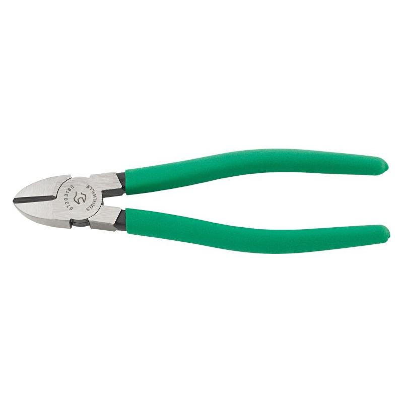 6720 3 180 - Szczypce tnące boczne, szczęki polerowane, 180 mm