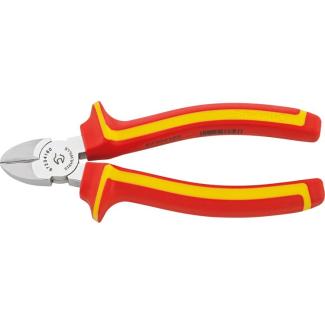 6720 4 160 VDE - Szczypce tnące boczne izolowane VDE, szczęki chromowane, 160 mm
