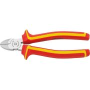 6720 4 180 VDE - Szczypce tnące boczne izolowane VDE, szczęki chromowane, 180 mm