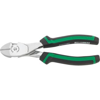 6721 1 160 - Szczypce tnące boczne, wzmocnione, szczęki chromowane, 160 mm