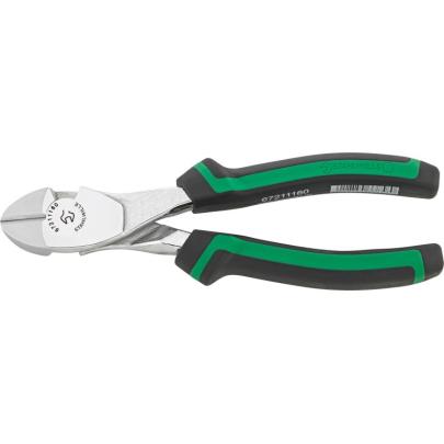 6721 1 160 - Szczypce tnące boczne, wzmocnione, szczęki chromowane, 160 mm