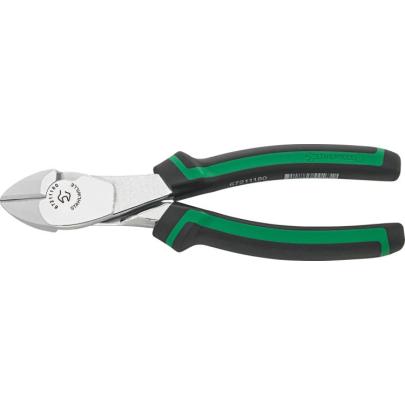 6721 1 180 - Szczypce tnące boczne, wzmocnione, szczęki chromowane, 180 mm