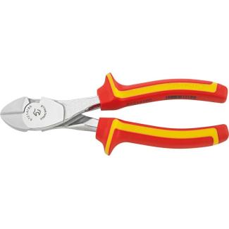 6721 4 160 VDE - Szczypce tnące boczne izolowane VDE, wzmocnione, szczęki chromowane, 160 mm