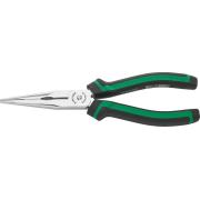 6730 1 200 - Szczypce półokrągłe, z ostrzem tnącym, proste, szczęki chromowane, 200 mm