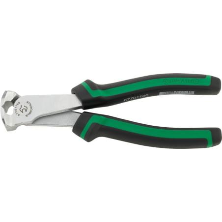 6770 1 160 - Szczypce tnące czołowe, wzmocnione, szczęki chromowane, 160 mm