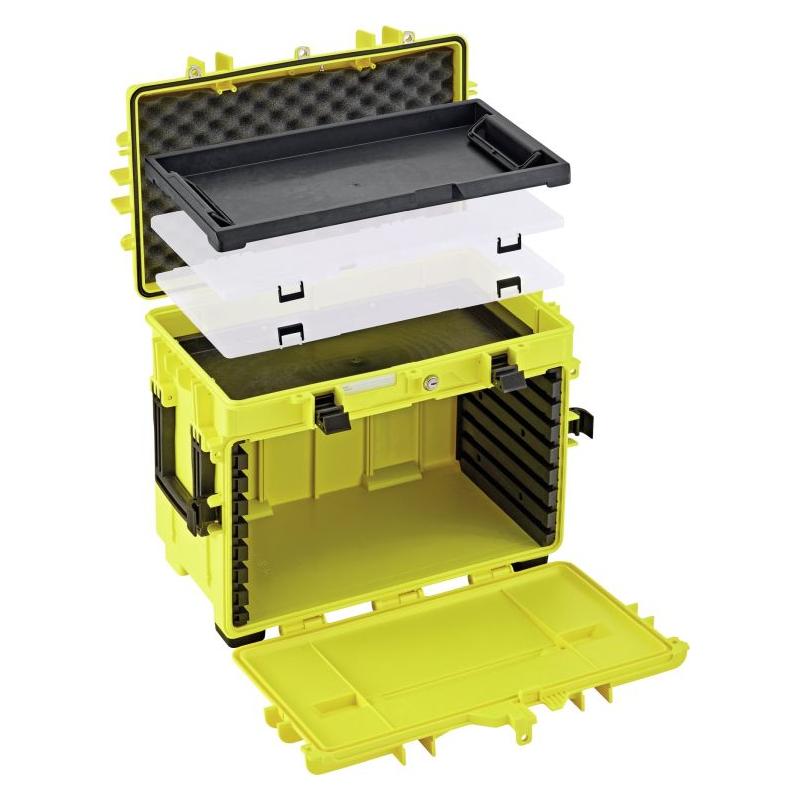 13217 LGE K - Skrzynia narzędziowa na kółkach, ładowność 60 kg, żółta, 81091333