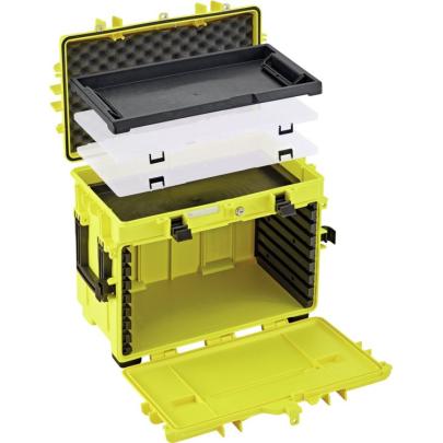 13217 LGE K - Skrzynia narzędziowa na kółkach, ładowność 60 kg, żółta, 81091333