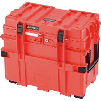 13217 LR K - Skrzynia narzędziowa na kółkach, ładowność 60 kg, czerwona, 81091334