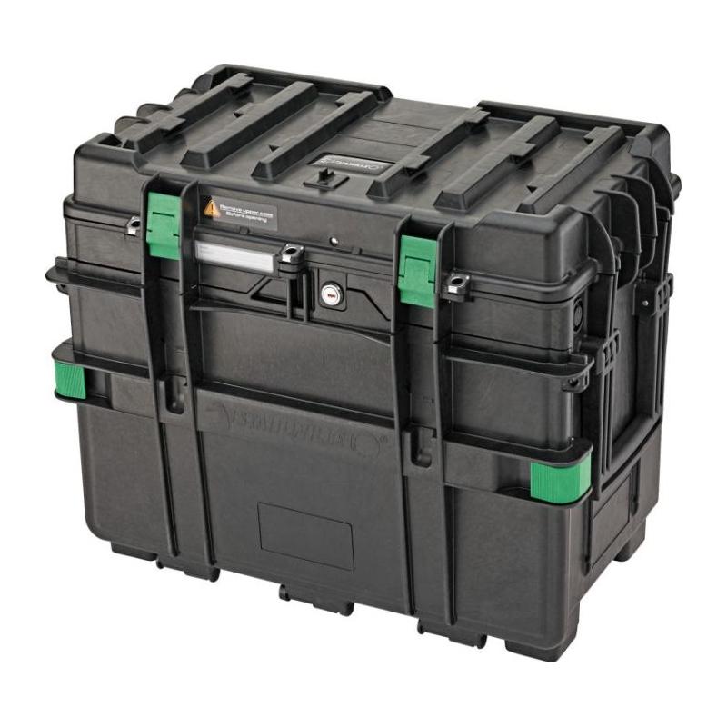 13217 TS K - Skrzynia narzędziowa na kółkach, ładowność 60 kg, czarna, 81091335