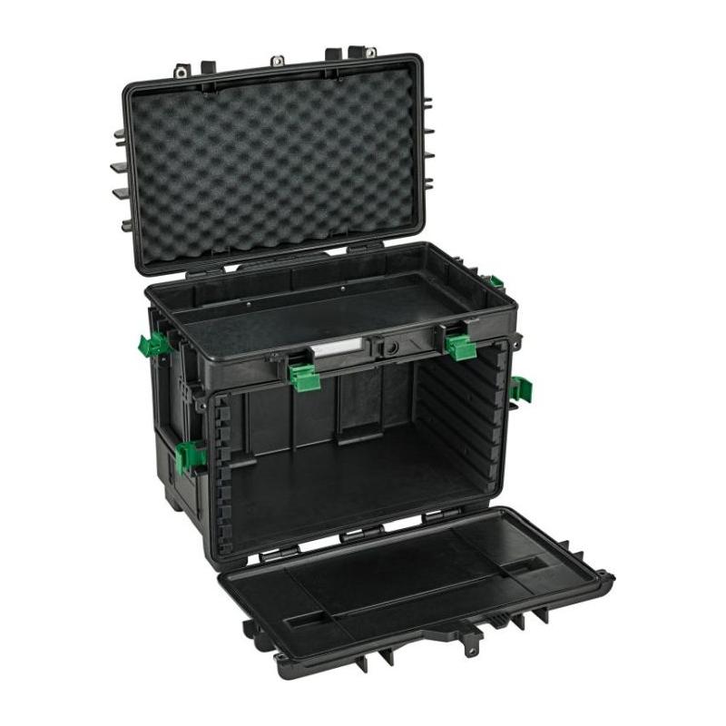 13217 TS K - Skrzynia narzędziowa na kółkach, ładowność 60 kg, czarna, 81091335