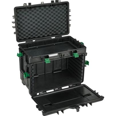 13217 TS K - Skrzynia narzędziowa na kółkach, ładowność 60 kg, czarna, 81091335