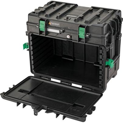 13217 TS K - Skrzynia narzędziowa na kółkach, ładowność 60 kg, czarna, 81091335