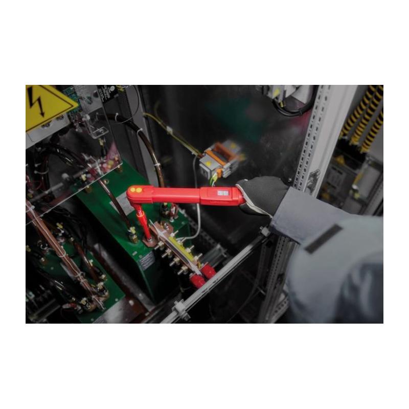 730R/5 VDE - Klucz dynamometryczny izolowany MANOSKOP® VDE z grzechotką 3/8", 10-50 Nm (7-37 lbf.ft) 9x12 mm, 96550150