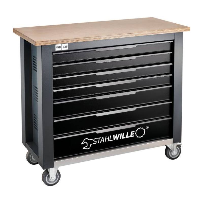WB 625/238QR - Zestaw 238 narzędzi, 5 modułów, w stole warsztatowym WB 625, 98830205