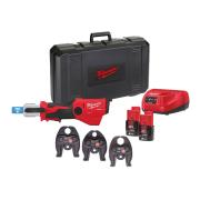 M12 ONEHPT-202C M-SET - Subkompaktowa zaciskarka do rur 12 V, FORCE LOGIC™, w walizce, 2 x 2.0 Ah + ładowarka, 4933481033